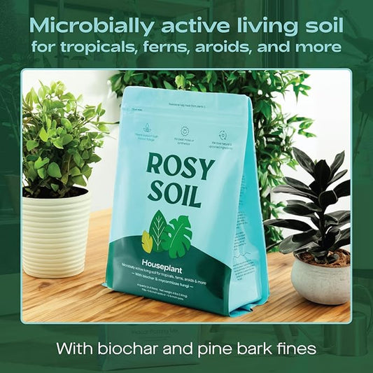 Seedling Seed Starter Soil Mix (4 qts) + Indoor Potting Soil (4 qts) - Peat Free - Potting Seed Starting Mix - Potting Soil Mix for Indoor Plants