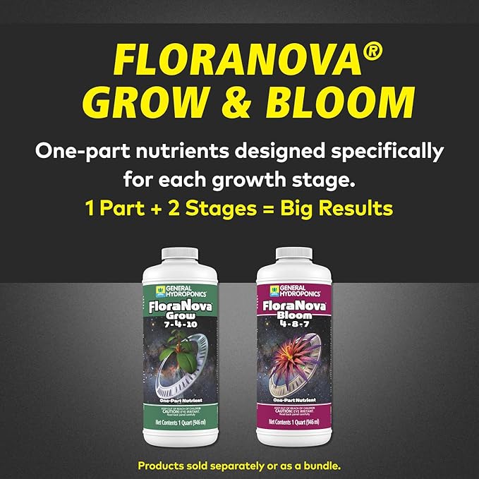 General Hydroponics GH1622 Fertilizer, 1 Quart
