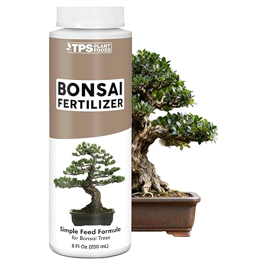 Bonsai Fertilizer, Liquid Plant Food for Healthy Growth & Strong Roots in All Bonsai Trees, by TPS Plant Foods, 8 oz (250 mL)