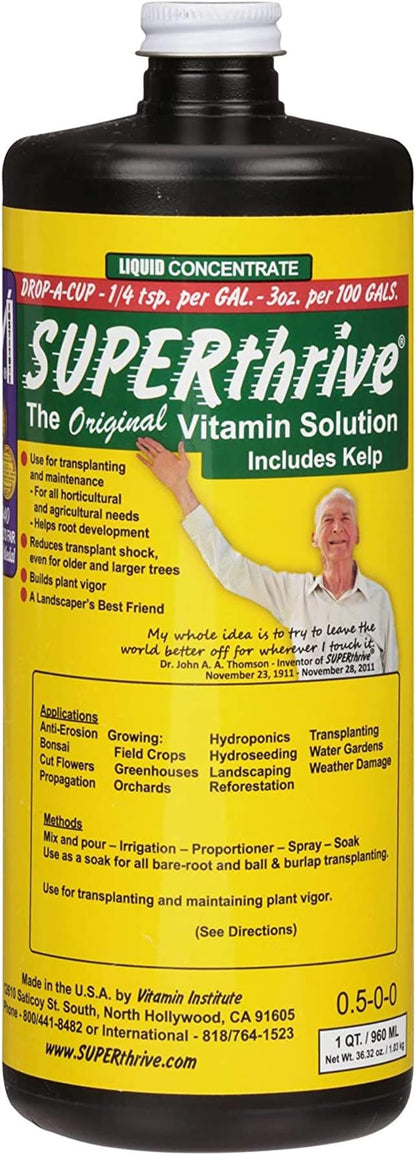 SUPERthrive The Original Vitamin Solution with Kelp 1 Quart