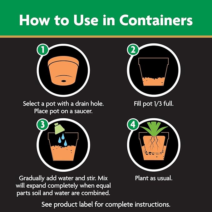 Miracle-Gro Planting Mix, .33 cu. ft., 2-Pack | Concentrated | Expands to 1 cu. ft. | For Containers | For In-Ground Use