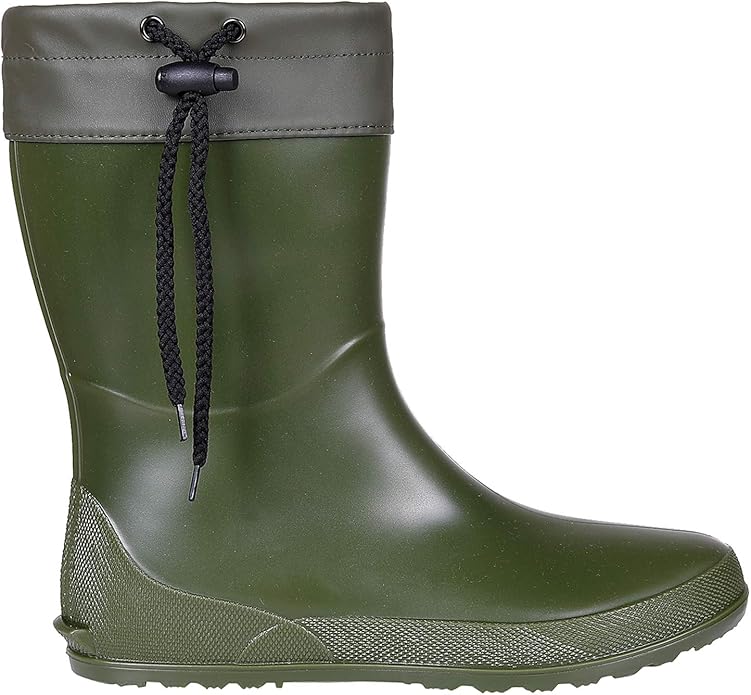 Asgard Women's Mid Calf Rain Boots Collar Gardening Boots Ultra Lightweight Portable Garden Shoes