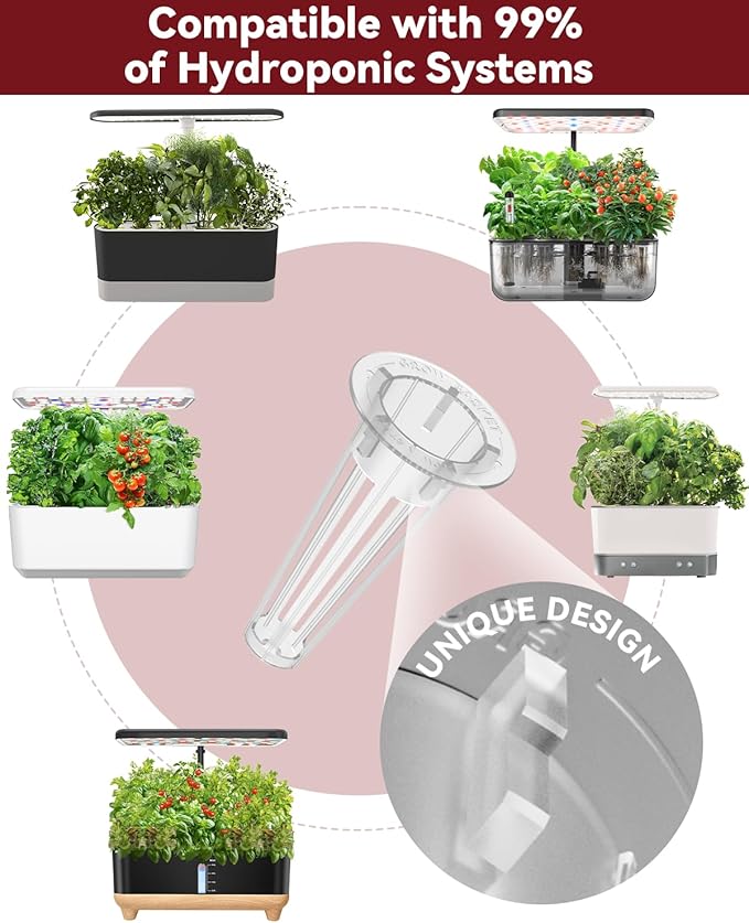 Hot Pepper Seed Pod Kit for Aerogarden, Inbloom, 8 Pods, Ahopegarden Hydroponics Growing System Indoor Garden, Include Jalapeno Peppers and Cayenne Chili Peppers,8 Pods, 500+ Seeds