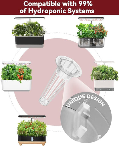 Hot Pepper Seed Pod Kit for Aerogarden, Inbloom, 8 Pods, Ahopegarden Hydroponics Growing System Indoor Garden, Include Jalapeno Peppers and Cayenne Chili Peppers,8 Pods, 500+ Seeds