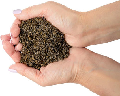 Premium Natural Sphagnum Peat Moss - Gardening Soil Amendment and Carnivorous Plant Soil Media by Gardenera (1 Quart Bag)
