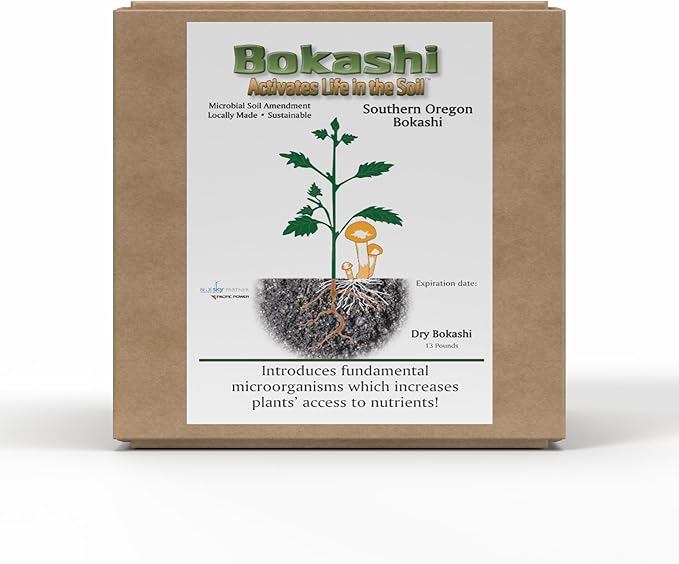 Premium Compost Starter & Soil Amendment – All-Natural Fermented Bran Inoculant for Indoor Composting, Odor Control, and Garden Health - 13 Pounds