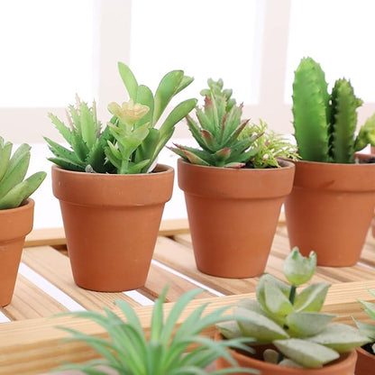 Yishang 2.5 inch Terracotta Pots with Drainage Holes,Small Mini Clay Ceramic Pottery Planter,Cactus Flower Terra Cotta Pots,Succulents Nursery Pots for Indoor/Outdoor Plants,Crafts,Wedding-36 Pack