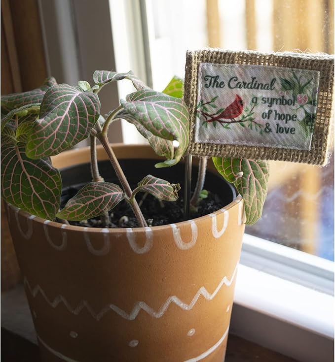 Abbey & CA Gift Cardinal Flag Flower Pick
