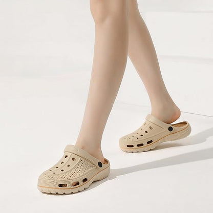 Women Men Orthopedic Clogs Arch Support Garden Shoes Sandals Slippers with Plantar Fasciitis Insoles
