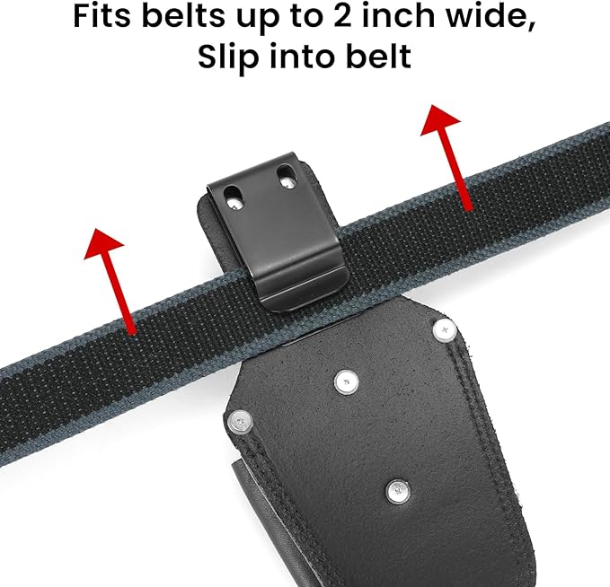 Tool Pouch, Electrician Tool Pouch, 7 Pockets Electrician Holster for Tool Organization, Tape Chain, Quickly Attach and Release from Tool Belts.