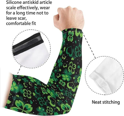Binienty Unisex Arm Sleeves for Driving, Golf, Cycling, Sports, UV Protector Cooling Arm Sleeves Cover