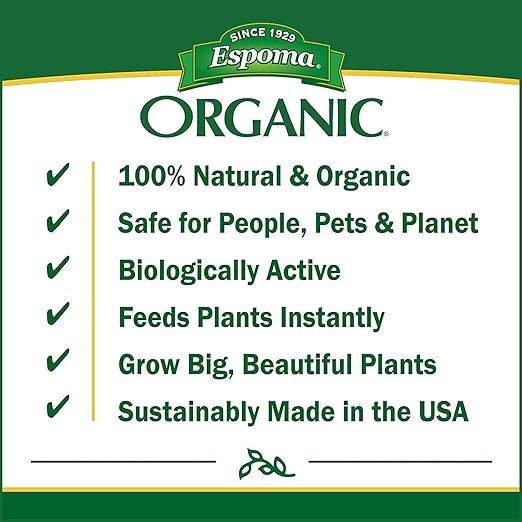 Espoma Organic Bloom Liquid Blossom Booster 16 Oz & Grow All-Purpose Liquid Plant Organic Food 16 Oz Concentrate
