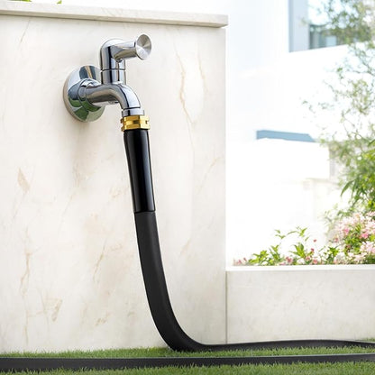 2025 Upgraded 75FT Non-Expanding Garden Hose, Lightweight, Flexible Ultra-Light Water Hose, Burst-Resistant, Lead-Free, Anti-Kink, High-Pressure