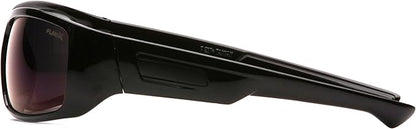 Pyramex Furix Safety Glasses Black Frame Clear Anti-Fog Lens