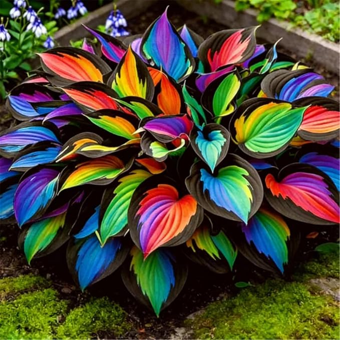 290+ Perennial Hostas for Planting, Low Maintenance Rich Foliage, Heart Shaped Leaves, Outdoor Garden Attract Pollinators Bonsai Decoration Non-GMO Heirloom Hosta Plants Seeds