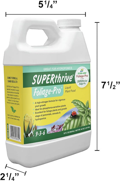 Dyna Gro Foliage Pro 32oz 1 Quart Liquid Plant Dyna Gro Fertilizer Bloom Grow