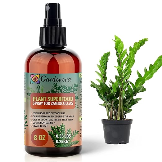 𝐁𝐄𝐒𝐓𝐒𝐄𝐋𝐋𝐄𝐑 Plant Superfood for ZAMIOCULCAS Plants with Essential Minerals - Premium Organic Plant Food Fertilizer for Indoor & Outdoor ZZ Plant Care - 8oz