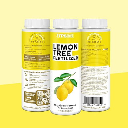 Lemon Tree Fertilizer for Lemon Trees and Citrus, Liquid Plant Food, 1 Gallon (128 oz)