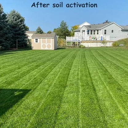 Viresta Soil Revitalizer - Viresta S-Oil Activator for Plants, Lawn & Garden Soil Conditioner - Plant Food Enhancer, Concentrated Humic Acid Formula - Promotes Root Growth & Nutrient Uptake (1Pcs)