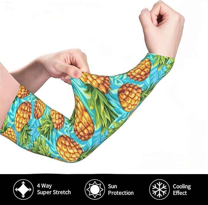 Arm Sleeves Outdoor Garden Sports Cooling Sun Sleeve for Women Men Farm