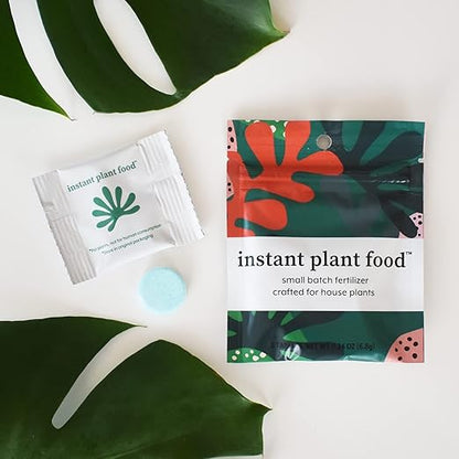 Houseplant Fertilizer & Indoor Plant Food | Self-Dissolving Tablets | Make Feeding Your Plants a Breeze | Instant Plant Food (2 Tablets)