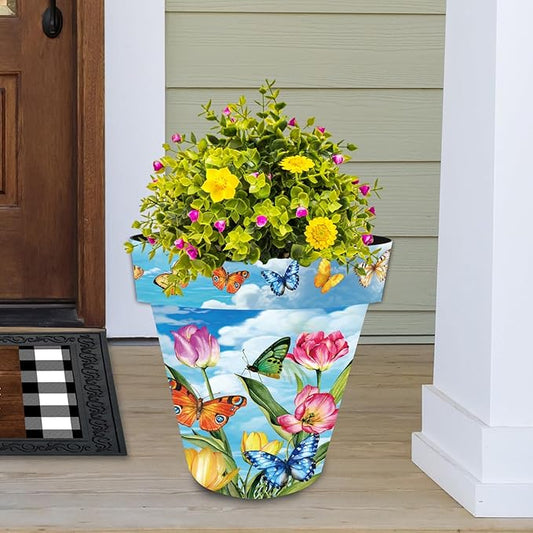 Briarwood Lane Sunshine Butterflies Large Planter
