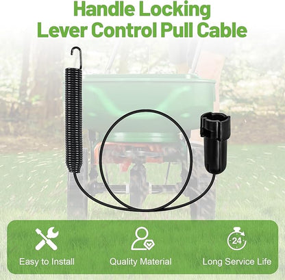 Lawn Spreader Control Cable, Compatible with Scotts Mini Broadcast Spreader, Lawn Fertilizer Control Cord, Spreader Locking Lever Pull Cable Replacement for Scotts Mini Push Lawn Fertilizer