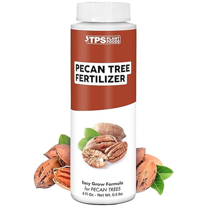 Pecan Tree Fertilizer for Pecan Trees, Supports Strong Growth and Hearty Nuts in All Varieities of Nut Trees, Liquid Fertilizer by TPS Plant Foods, 8 oz (250mL)