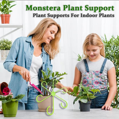 16Pcs 4 Sizes Monstera Plant Support Plant Stem Holders Reusable Plant Stabilizer for Indoor Plants Accessories Garden Tools