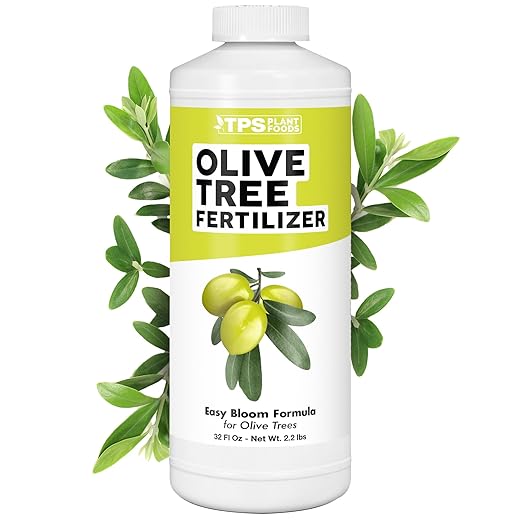 Olive Tree Fertilizer – Liquid Olive Tree Plant Food for Potted, Indoor & Outdoor Olive Trees, 32 oz