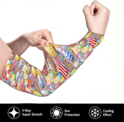 Arm Sleeves Outdoor Garden Sports Cooling Sun Sleeve for Women Men Farm
