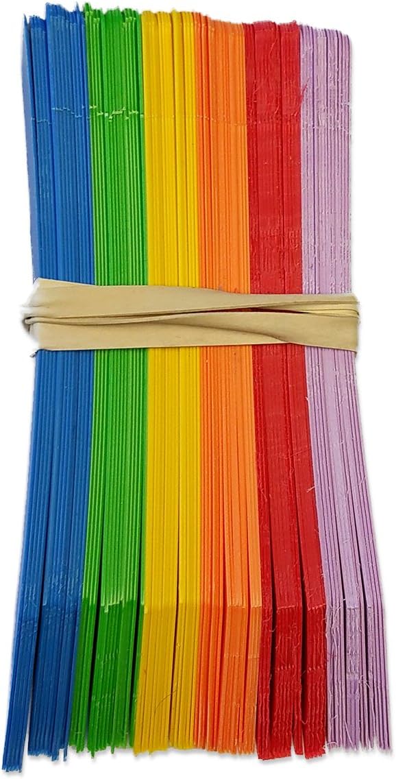 Color Plant Labels - Pack of 90 Multi-Colored Plant Markers, Plant Stakes, Plant Labels