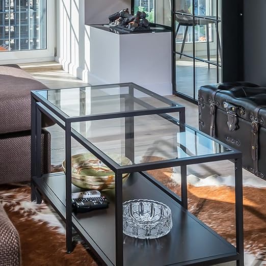 Custom Cut 1/4" Thick - Clear Tempered Glass Cut to Size - Rectangle Replacement for Table Tops, Shelves, Windows with Flat Edge by Fab Glass and Mirror