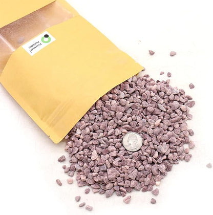 Rocks for Plants.Red Color Decorative Pebbles. 1/5 Inch 2 lbs. for Garden, Landscaping, Indoor, Vase fillers, Crafting, Succulents, pots, Plants (Mini, RED, 2)