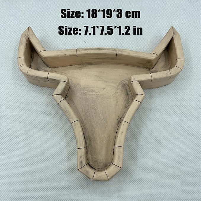 Animal Shaped Wooden Succulent Plant Pot,Cute Animal Succulent Garden Planter for Bonsai Decorations,Creative Unique Desktop Planter Planter Outdoor Pots Garden Decorations (Cow)