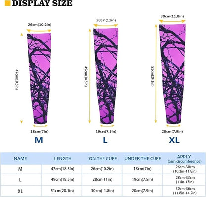 Binienty Unisex Arm Sleeves for Driving, Golf, Cycling, Sports, UV Protector Cooling Arm Sleeves Cover