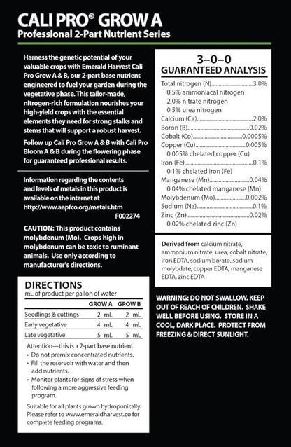 Emerald Harvest 723899 Liquid Fertilizer, 9.46 L