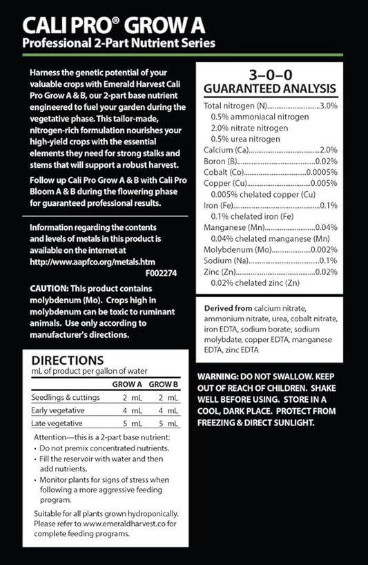 Emerald Harvest 723899 Liquid Fertilizer, 9.46 L