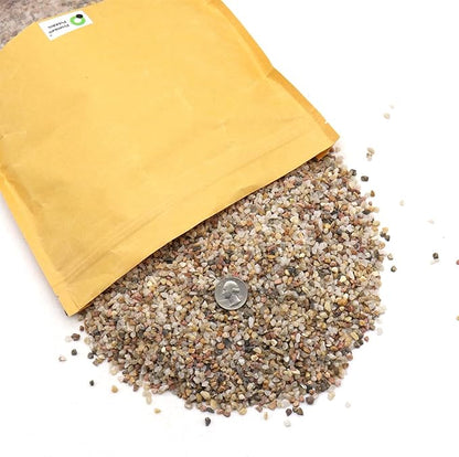 Coarse Sand. Golden Color. 1/8 Inch 10 lbs. for Potting Soil, Succulents, Pots, Plants, Gardening, Indoor, Crafting, Vase Fillers, Landscaping (X-Mini, COARSE Sand - Golden, 10)