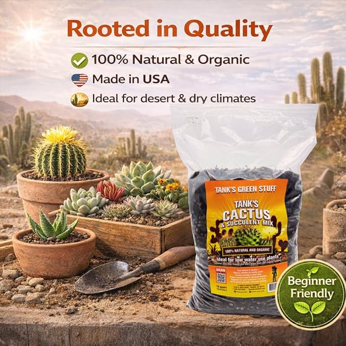 Tank's Cactus & Succulent Mix 16 qt Bag