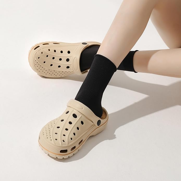 Women Men Orthopedic Clogs Arch Support Garden Shoes Sandals Slippers with Plantar Fasciitis Insoles