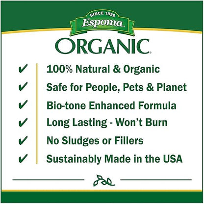 Espoma Flower-Tone Fertilizer - Natural & Organic for Abundant Blooms - 4 lb - Granules
