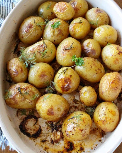 TomorrowSeeds - PRE-Order Now! Ships April 2026 - Yukon Gold Seed Potatoes Seeds - 2 Pounds - for 2026 Planting Certified for Growers Short Tuber Yellow Skin New Potato USA Garden Growing Planting