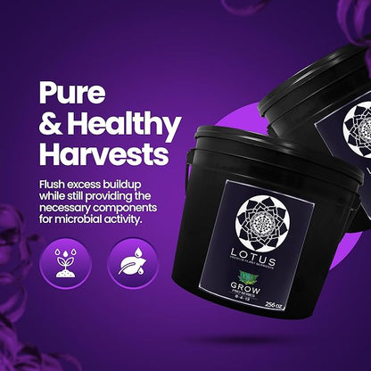 Grow Pro Series - Hydroponic Plant Nutrients and Fertilizer, Water Soluble Plant Food - Massive Roots, Made for Coco Coir, Hydro, & Soil, Enhances Flowering & Fruiting, Indoor & Outdoor Grows 256oz