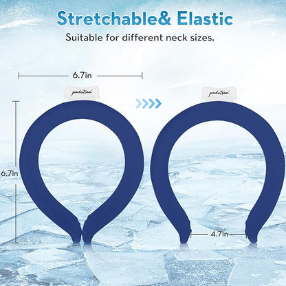Neck CoolingTube, Reusable Ice Coolers Wearable Body CoolingProducts, Neck Coolers for HotWeather