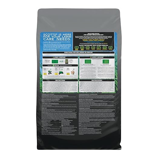 Scotts Turf Builder Triple Action1 - Weed Killer, Crabgrass Preventer, Lawn Fertilizer, 12,000 sq. ft. (2-Pack)