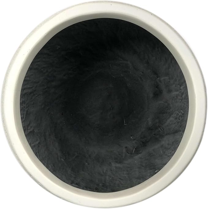 Moon Shaped Resin Planter Pot, Unique Celestial Garden Planter, Indoor/Outdoor Plant Pot for Flowers, Succulents, Patio & Yard Decor