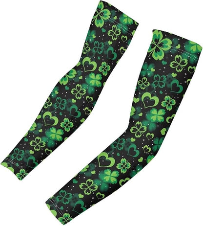 Binienty Unisex Arm Sleeves for Driving, Golf, Cycling, Sports, UV Protector Cooling Arm Sleeves Cover