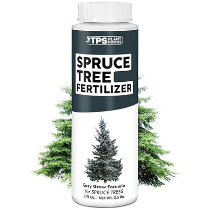 Spruce Tree Fertilizer for Spruce Trees, Great for White Spruce, Blue Spruce, and Norway Spruce, Liquid Fertilizer by TPS Plant Foods, 8 oz (250mL)