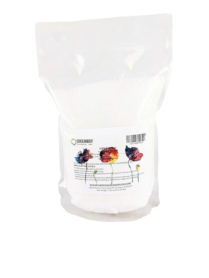 Greenway Biotech, Inc. Urea Fertilizer Plant Food High Efficiency 46% Nitrogen 46-0-0 for Indoor,Outdoor Plant - Prilled Aqua Regia Gold Refining 99.9% Water Soluble Garden Lawn Fertilizer (2 Pound)